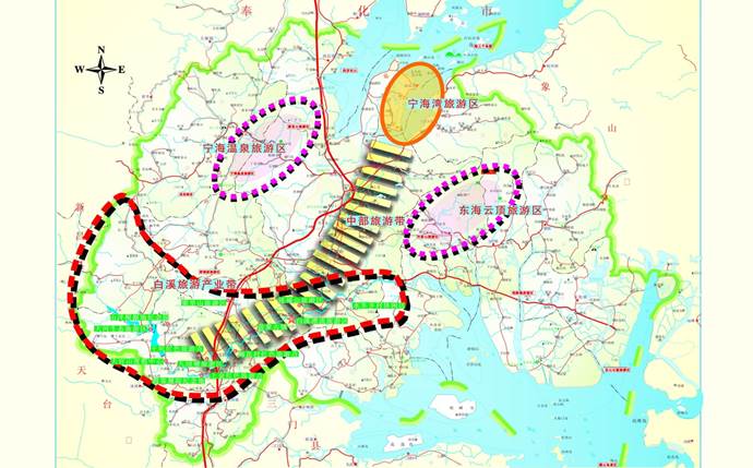 說明: C:14事業(yè)新內(nèi)容籌備2案例實戰(zhàn)漂流溫泉寧?？h白溪漂流總體規(guī)劃白溪終稿wen ben最終圖2白溪產(chǎn)業(yè)帶.jpg